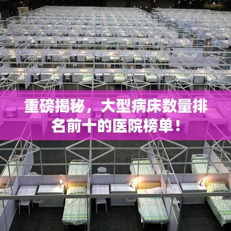 重磅揭秘，大型病床數(shù)量排名前十的醫(yī)院榜單！
