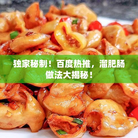 獨(dú)家秘制！百度熱推，溜肥腸做法大揭秘！