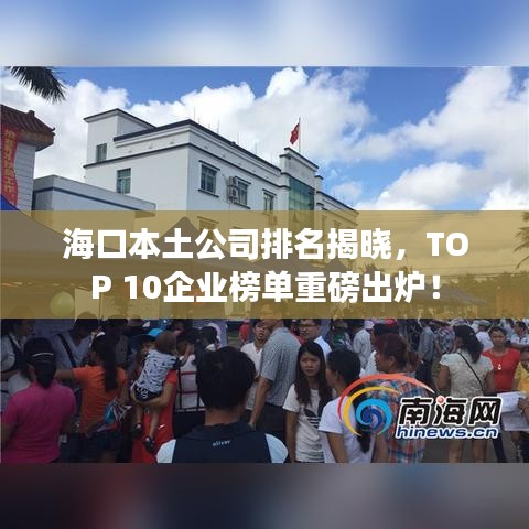海口本土公司排名揭曉，TOP 10企業(yè)榜單重磅出爐！