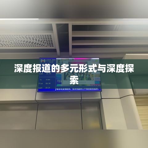 深度報道的多元形式與深度探索