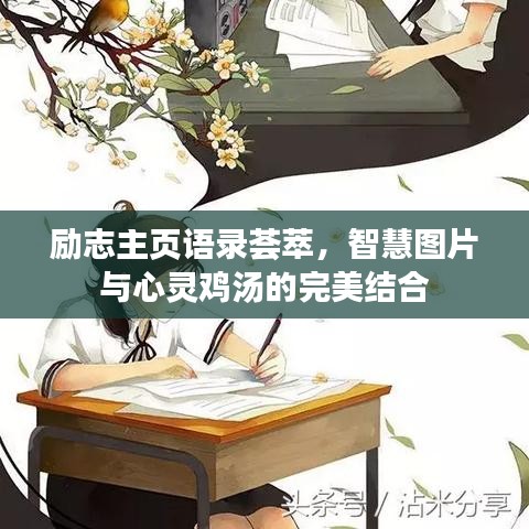 勵志主頁語錄薈萃，智慧圖片與心靈雞湯的完美結(jié)合