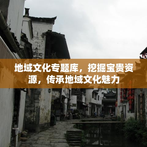 地域文化專題庫，挖掘?qū)氋F資源，傳承地域文化魅力